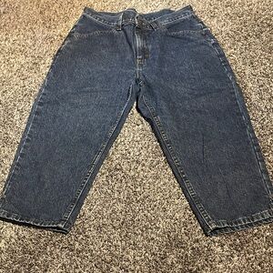 Vintage Riders By Lee Capri Medium Wash Jeans (28W)